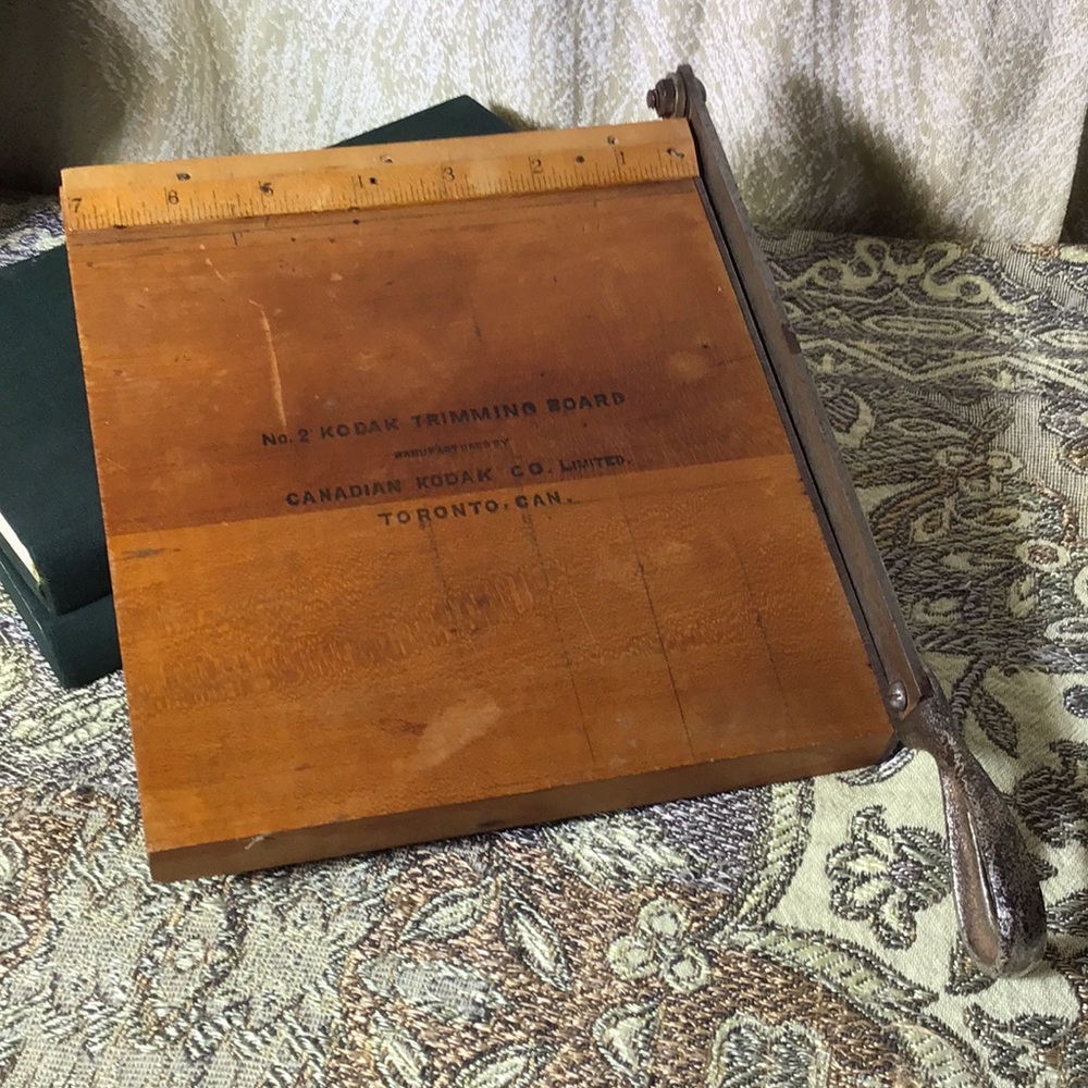 Vintage No.2 Kodak trimming board vintage photography display collectible
